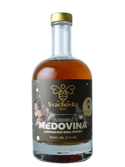 Vltavská medovina Old Well Whisky 11% 0,5l