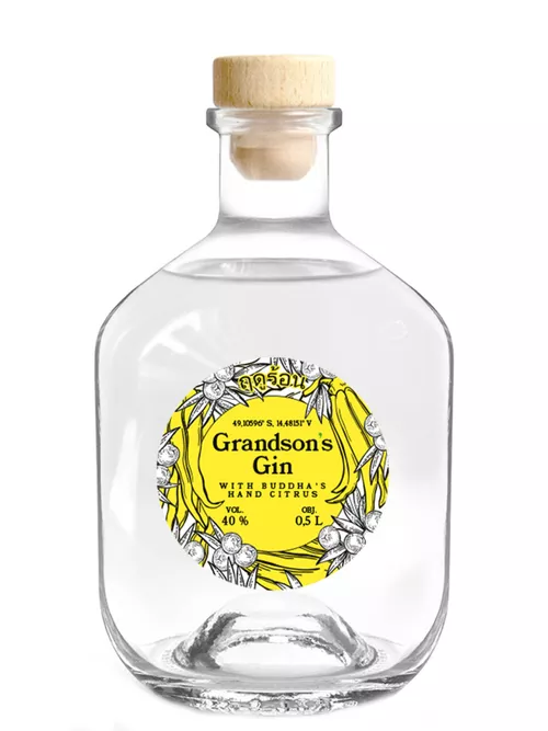 Poněšický Grandson's Buddha's hand citrus GIN 40% 0,5l